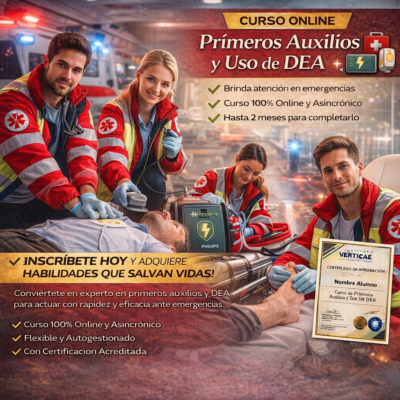 CURSO RCP Y DESFRIBILADOR