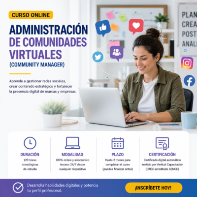 📘 Curso Online: Administración de Comunidades Virtuales (Community Manager)