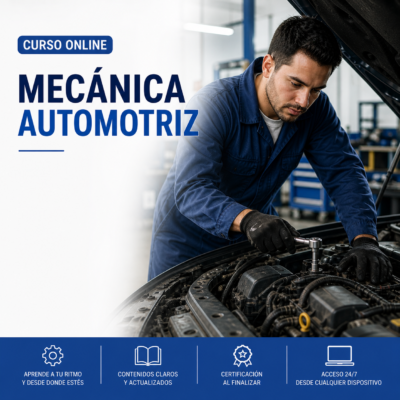 🚗 Curso Online: Mecánica Automotriz