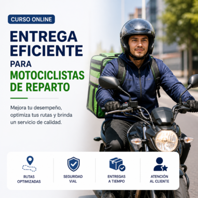 🏍️ Curso Online: Entrega Eficiente para Motociclistas de Reparto