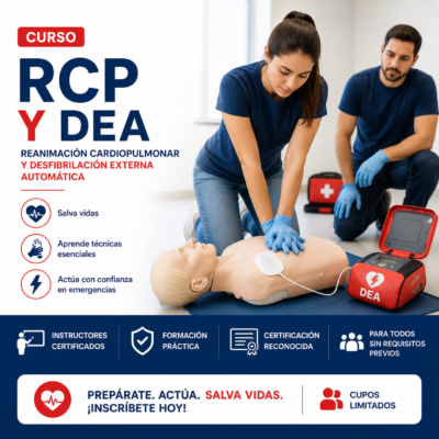 🚑 Curso Online: Primeros Auxilios y Uso de DEA
