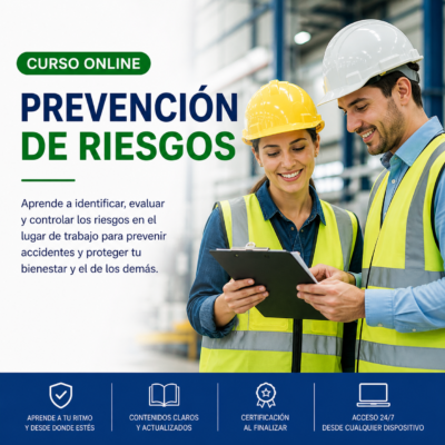 🦺 Curso Online: Prevención de Riesgos Laborales