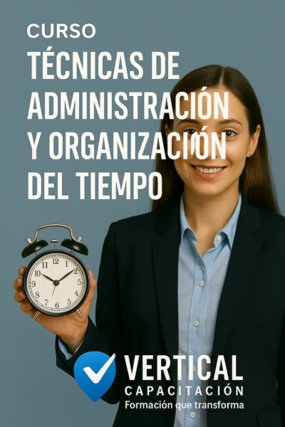 CURSO TECNICAS DE ADMINISTRACION Y ORGANIZACION DEL TIEMPO