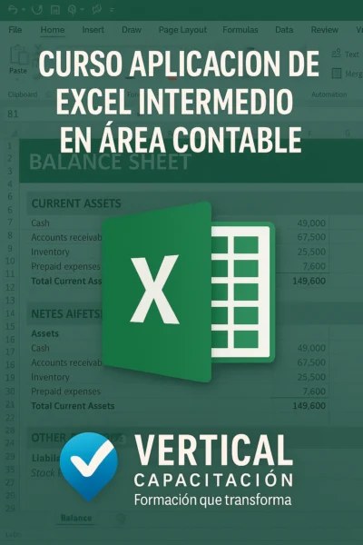 CURSO APLICACION DE EXCEL INTERMEDIO EN AREA CONTABLE