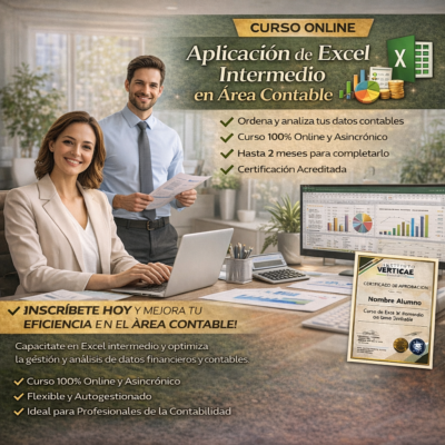 CURSO APLICACION DE EXCEL INTERMEDIO EN AREA CONTABLE