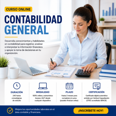 📘 Curso Online: Contabilidad General