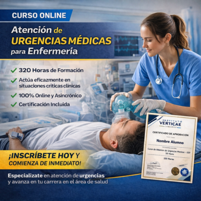 ATENCION DE ENFERMERIA EN URGENCIAS MEDICAS 320 HORAS