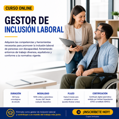 📘 Curso Online: Gestor de Inclusión Laboral