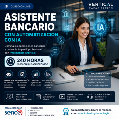 Asistente Bancario con automatización con IA - 240 hrs