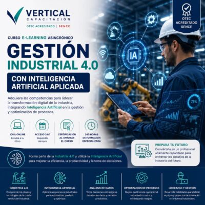 Gestión Industrial 4.0 - Con Inteligencia Artificial. 240 Horas.